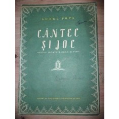 Cantec si joc pentru trompeta,corn si pian - Aurel Popa