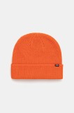Vans căciulă culoarea portocaliu, VN000QB4FLM1