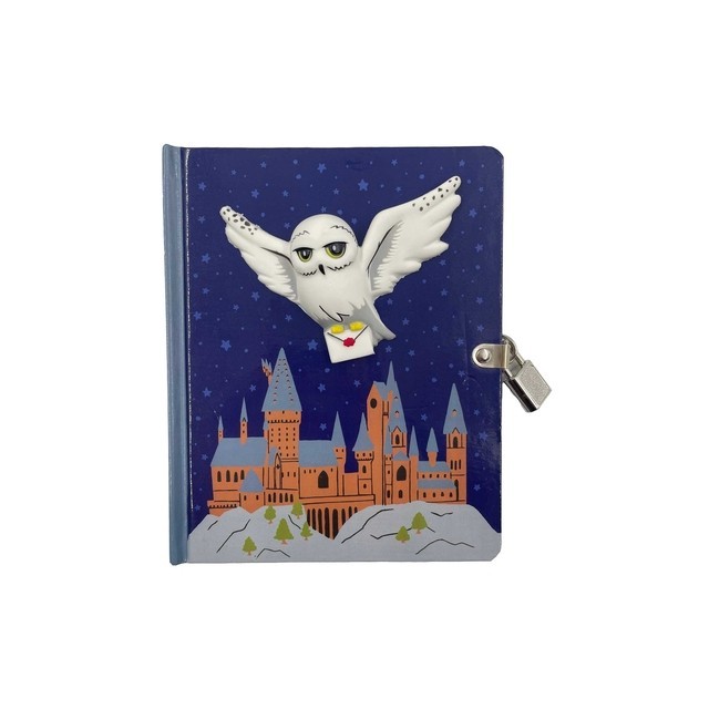 Harry Potter: Hedwig Squishy Lock &amp;amp; Key Diary