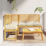 vidaXL Perne de Palet pentru Scaun - 6 piese, Crem, 40x40x8 cm, Material Oxford