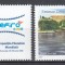 ROMANIA 2007 LP 1790 a VAPOARE SI PORTURI DUNARENE EMISIUNE COMUNA ROMANIA-SERBIA SERIE VINIETA EFIRO MNH