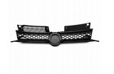 Grila radiator VW Golf 6 (1L), 10.2008-2013, crom/negru, 5K0853651ASATK, cu 2 ornamente cromate, 951805-2 pentru modelul GTD