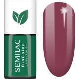 Semilac UV Hybrid BioColor unghii cu gel folosind UV / lampă cu LED culoare 718 Natural Cyclamen 7 ml