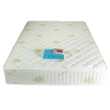 Saltea cu arcuri impachetate individual Pocket Spring Milano, 140x200x24cm, cu fermitate medie spre soft, sistem de aerisire perimetral, Saltex