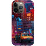 Husa compatibila cu Apple iPhone 12 Mini City Blocks, Silicon, TPU, Viceversa, Transparent, Carcasa