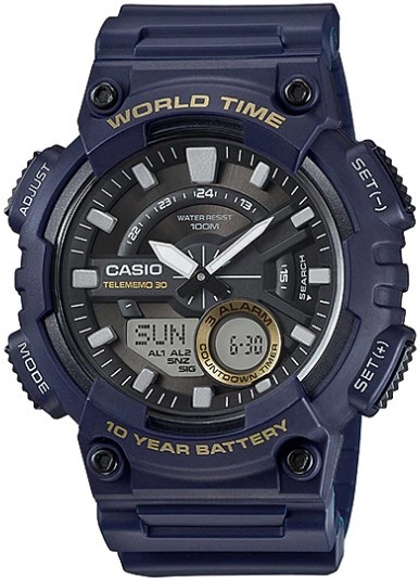 Ceas Barbati, Casio, Collection AEQ AEQ-110W-2A - Marime universala