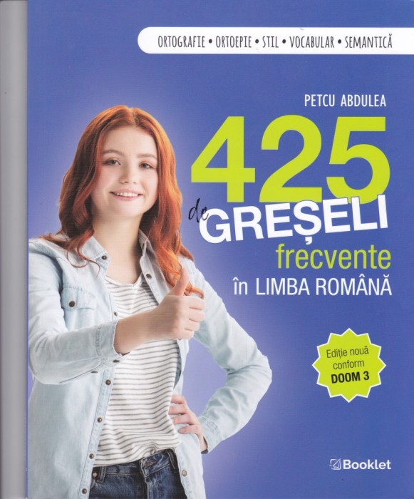 AS - PETCU ABDULEA - 425 DE GRESELI FRECVENTE IN LIMBA ROMANA
