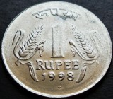 Cumpara ieftin Moneda 1 RUPIE - INDIA, anul 1998 * cod 2712 A, Asia