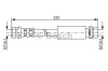Conducta / cablu frana FORD FIESTA V (JH, JD) (2001 - 2010) BOSCH 1 987 476 994