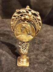 SIGILIU PENTRU CEARA DIN BRONZ, DECOR DEOSEBIT foto