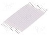 Banda FFC, {{Numar miezuri}} pini, lungime 25,4mm, seria Flexstrip, TE Connectivity - 1-1437130-0