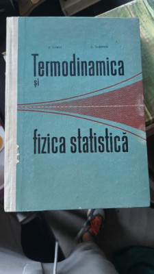 TERMODINAMICA SI FIZICA STATISTICA - Z. GABOS foto