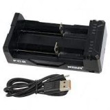 Incarcator litiu 2x18650 universal USB FC2
