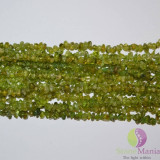 Sirag peridot olivina chipsuri 80cm, Stonemania Bijou