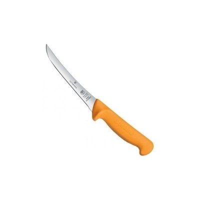 Cutit Dezosat Victorinox Swibo, Boning Knife, Semi Flexible, Lama curbata 13cm , Galben foto