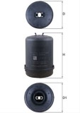 Filtru ulei MAHLE OZ10