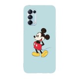 Husa compatibila cu Oppo A54 5G model Mickey Mouse cartoon, Silicon, TPU, Viceversa, Transparent, Carcasa