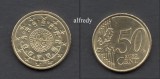 PORTUGALIA 2010, 50 euro centi