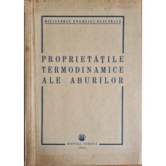 Proprietatile termodinamice ale aburilor - Ing. Nicolae Danila