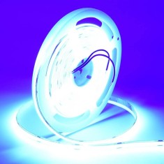 Banda led auto 24v, cob, de interior, 1600leduri, 8mm latime, 5m lungime, 55W, foto