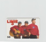 bnk card Cartele telefonice - Danemarca - Tele Danmark - Tdc Special - muzica - "Linie 3" - Tel:TDS030b