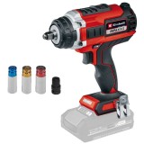 Einhell IMPAXXO 18/450 PXC - Masina de insurubat cu impact fara acumulatori si incarcator Li-Ion 18 V - Ah patrat 1/2 inch 400 Nm - accesorii