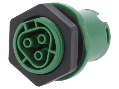 Conector circular mamă 3-Pin, 20A 250V foto