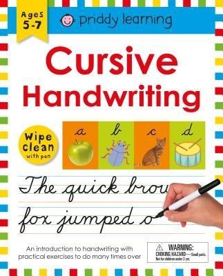 Wipe Clean Workbook: Cursive Handwriting foto