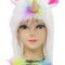 CAP14-2 Caciula cu model unicorn si puf