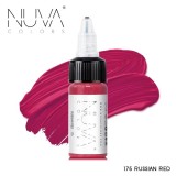 Tus Micropigmentare NUVA Colors 15ml: Microblading, Eyeliner, Sprancene - 175 Russian Red, Triple Black, Black n Purple, Brown n Black...