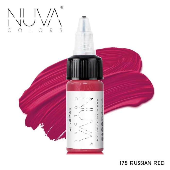 Tus Micropigmentare - NUVA Colors &ndash; 15ml - 175 Russian Red