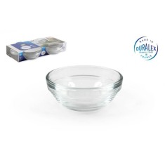 Set 4 boluri din sticla diametru 6 cm