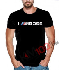 Tricou Personalizat Color - BMW - I&amp;#039;m the BOSS foto