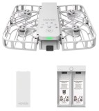 Drona HOVERAir Fly More Combo, Camera 4K UHD, Stabilizare Avansata, Control AI, Zbor Autonom, Portabila, Alb