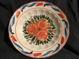 Arta si Traditie - Farfurie realizata la Uzinele Ceramice Ploiesti prima jumatate a secolui XX !