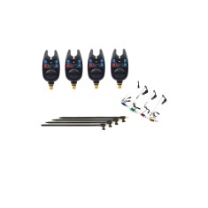 Set 4 Avertizori Digitali Hakuyo + 4 Swingeri Iluminare Cu Tija + 4 Tije Otelite