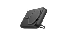 Joyroom Powerbank wireless 10000mAh JR-W050 20W MagSafe cu inel ?i suport - negru foto
