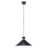 Pendul GoodHome Apennin Negru, 1xE27, Design Modern, Metal, Inaltime 134cm, Diametru 35cm, Dormitor, Living, Hol