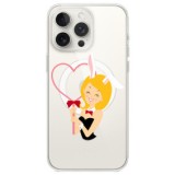 Husa personalizata apple iphone 14 pro, magsafe, play love