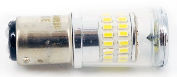 Led bec BA15d 14F+34Lx4020 alb rece CanBus