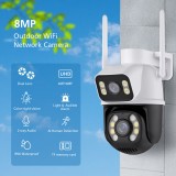 Camera de Supraveghere Profesionala WIFI PTZ , TSS-Q25, cu 2 Lentile