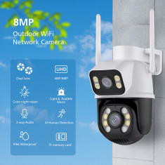 Camera de Supraveghere Profesionala WIFI PTZ , TSS-Q25, cu 2 Lentile