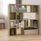 vidaXL Bibliotecă/Separator cameră, stejar sonoma, 105x24x102 cm