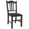 Scaun Silvana - cadru wenge - imitatie piele - diverse culori - Albastru 21898