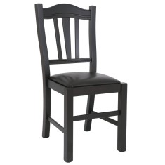 Scaun Silvana - cadru wenge - imitatie piele - diverse culori - Mov 21897