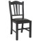 Scaun Silvana - cadru wenge - imitatie piele - diverse culori - Mov 21897