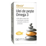 Ulei de peste Omega 3, 30 capsule, Alevia