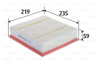 VALEO 585426 Filtru aer foto