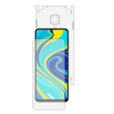 Cumpara ieftin Folie Full Body Pentru Xiaomi Redmi Note 9 Pro - AntiSock Ultrarezistenta Autoregenerabila UHD Invizibila, Oem