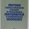 METODE CLASICE SI MODERNE UTILIZATE IN PRELUCRAREA MATEMATICA A OBSERVATIILOR GEODEZICE de MARIN TIRON , 1985